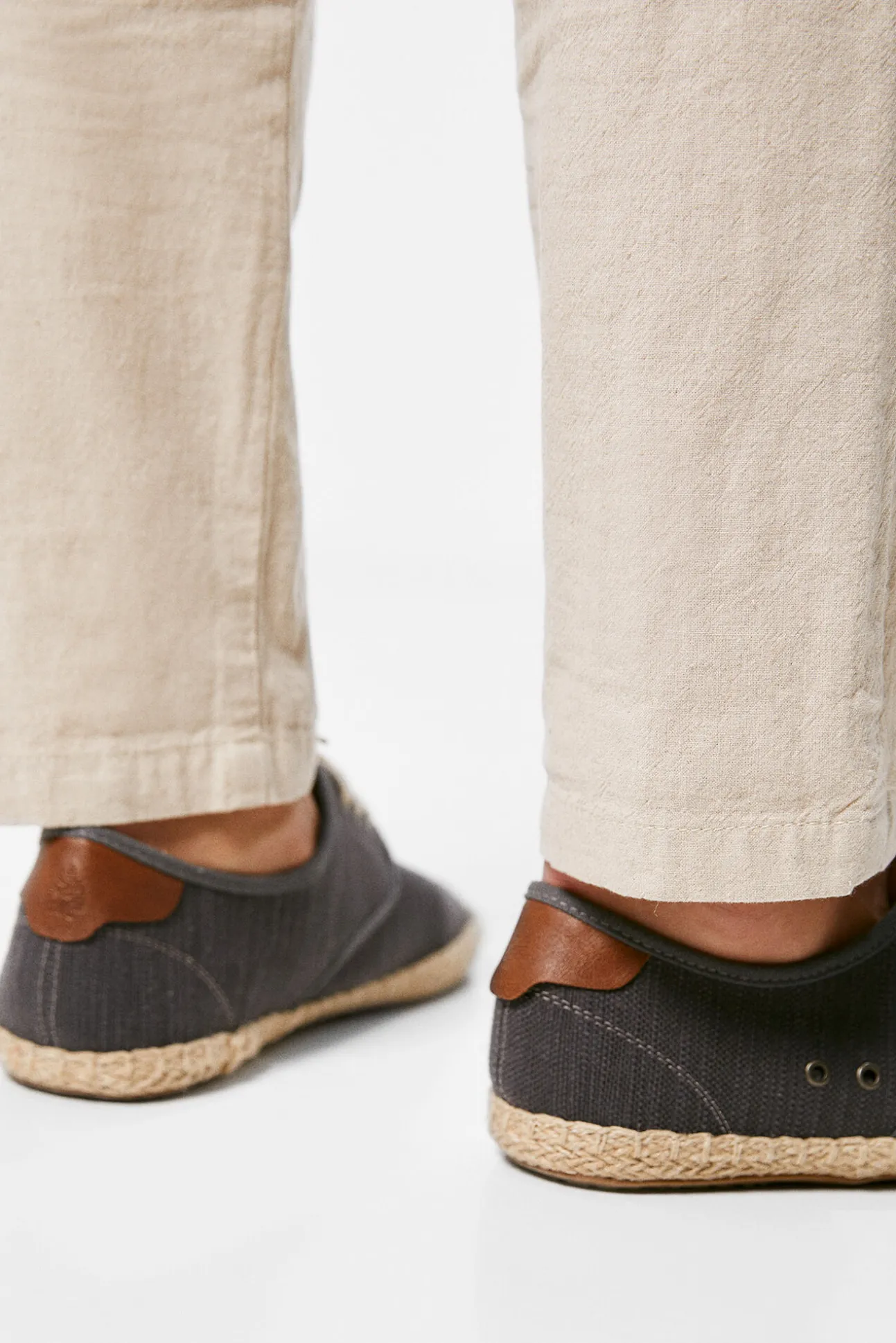 Alpargata Cordones Canvas Rustico