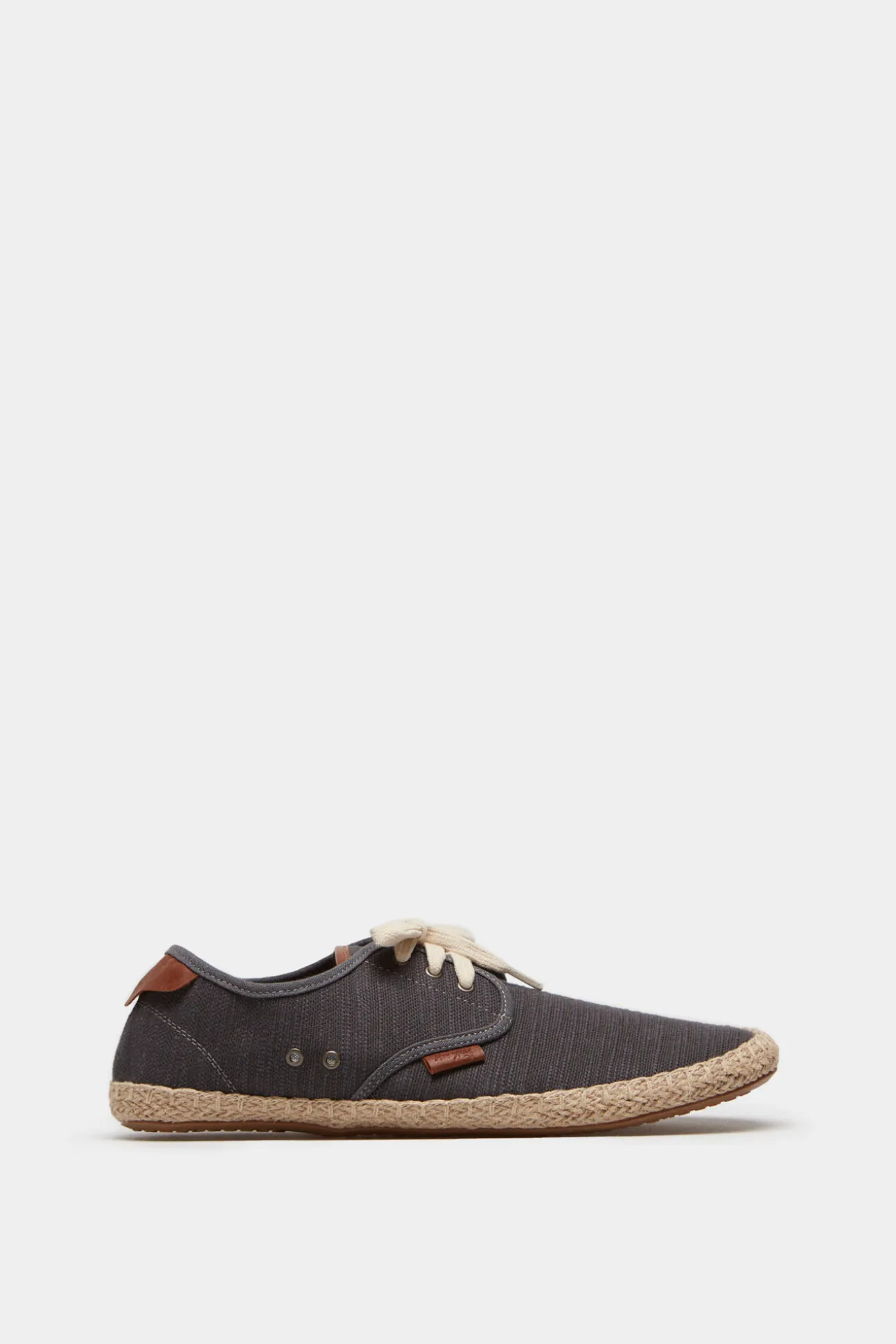 Alpargata Cordones Canvas Rustico