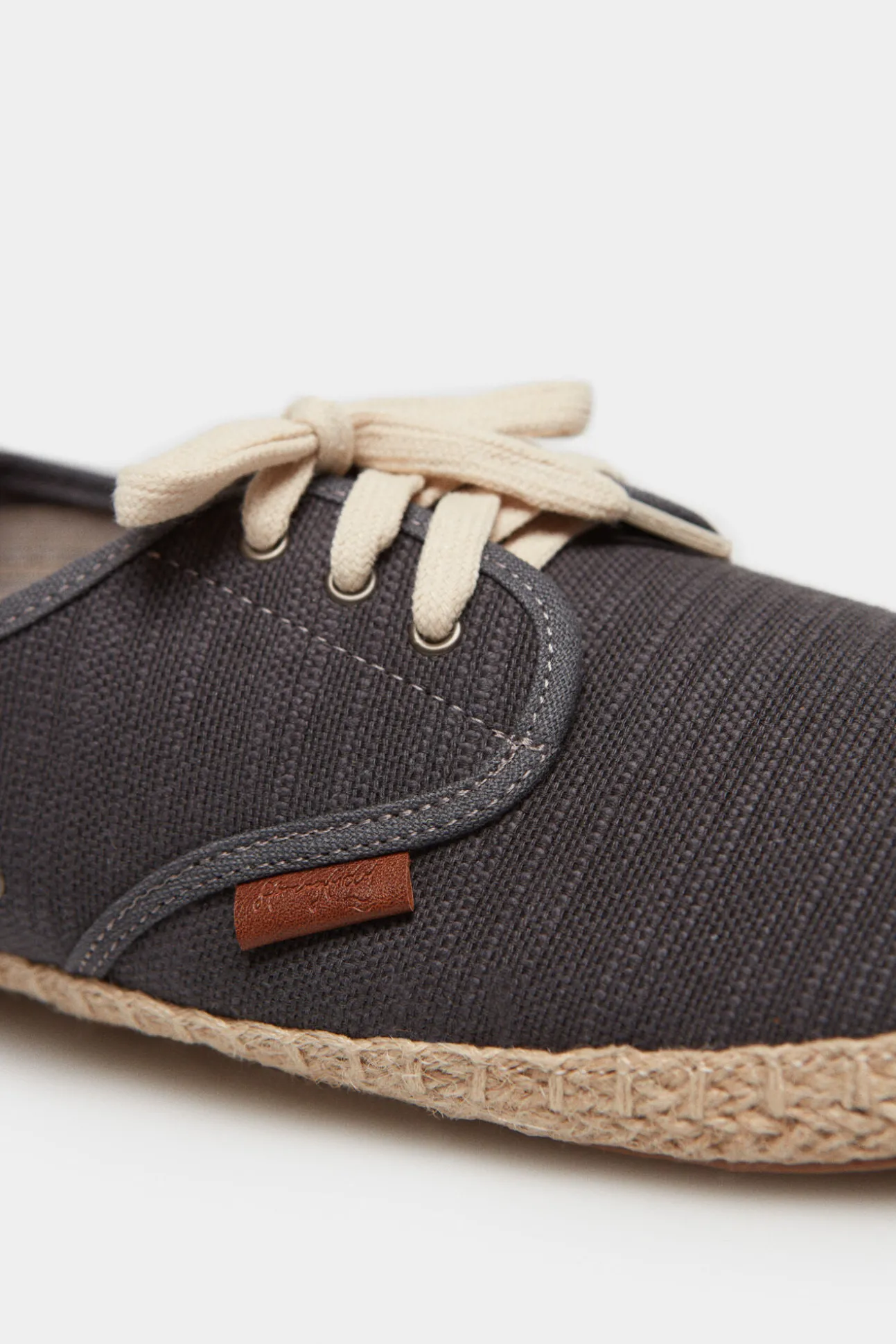 Alpargata Cordones Canvas Rustico