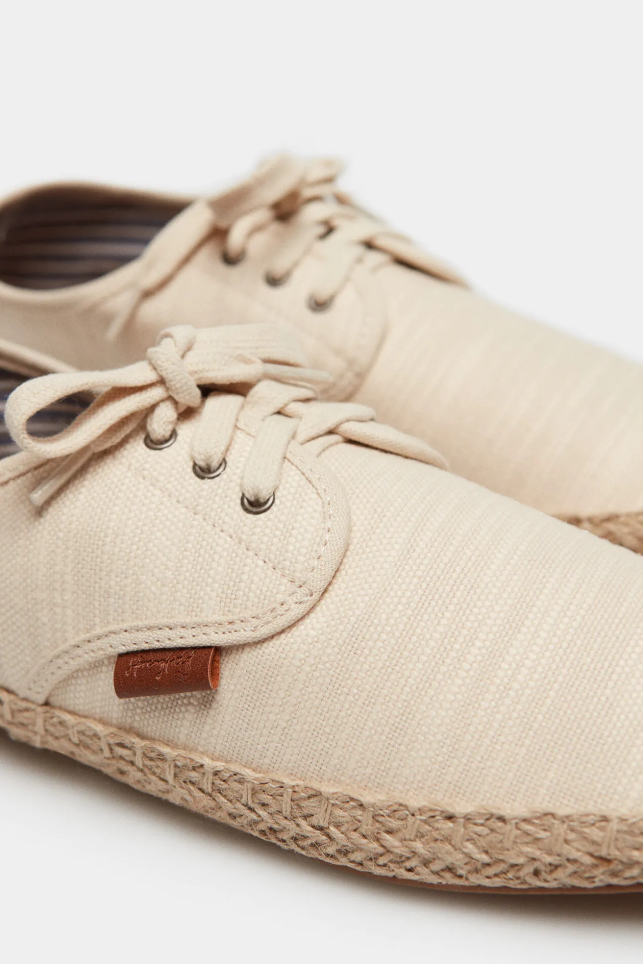 Alpargata Cordones Canvas Rustico