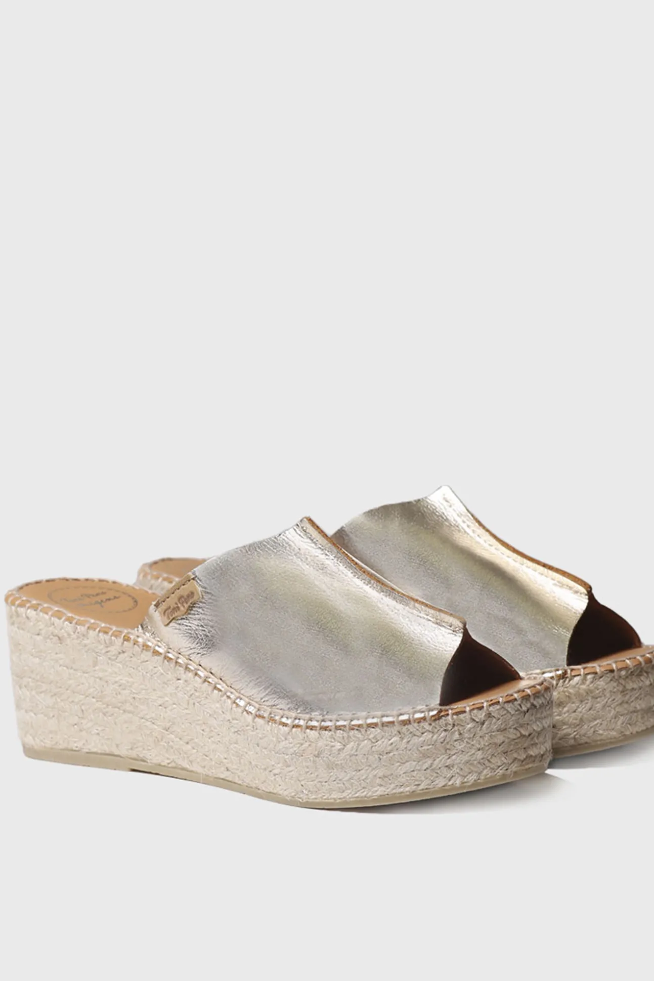 Alpargata Tipo Zueco De Piel - Ivonne