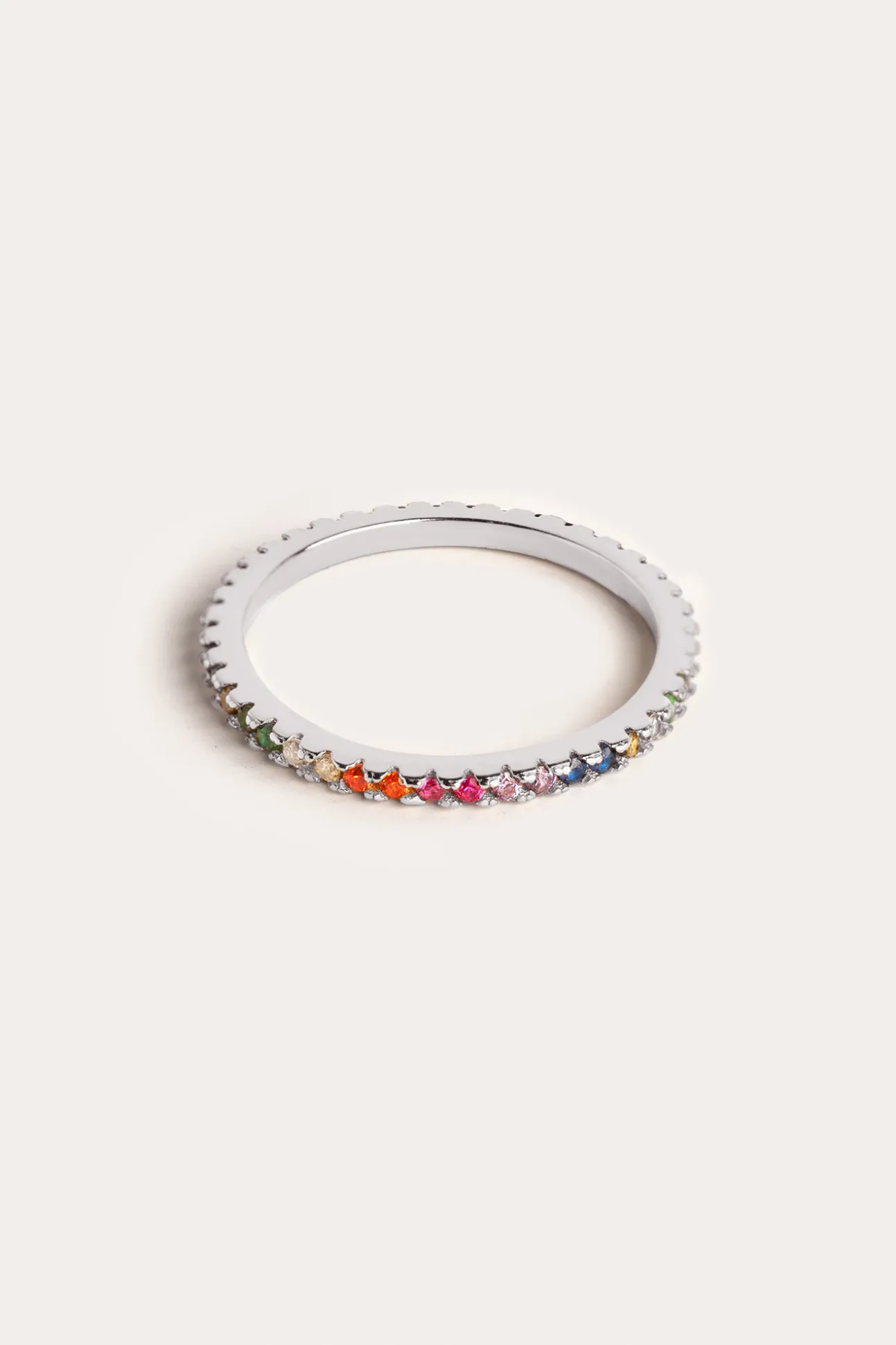 Anillo Cleo Colors Plata