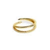 Anillo Doble Twist Oro