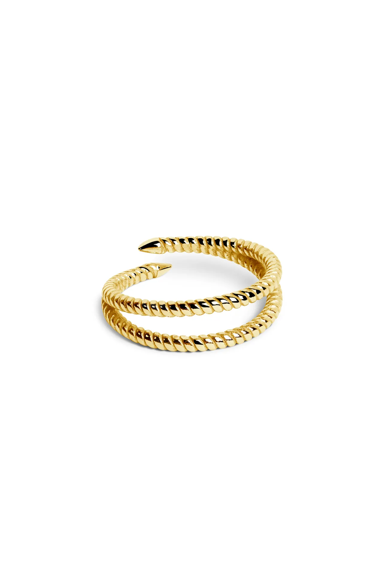 Anillo Doble Twist Oro