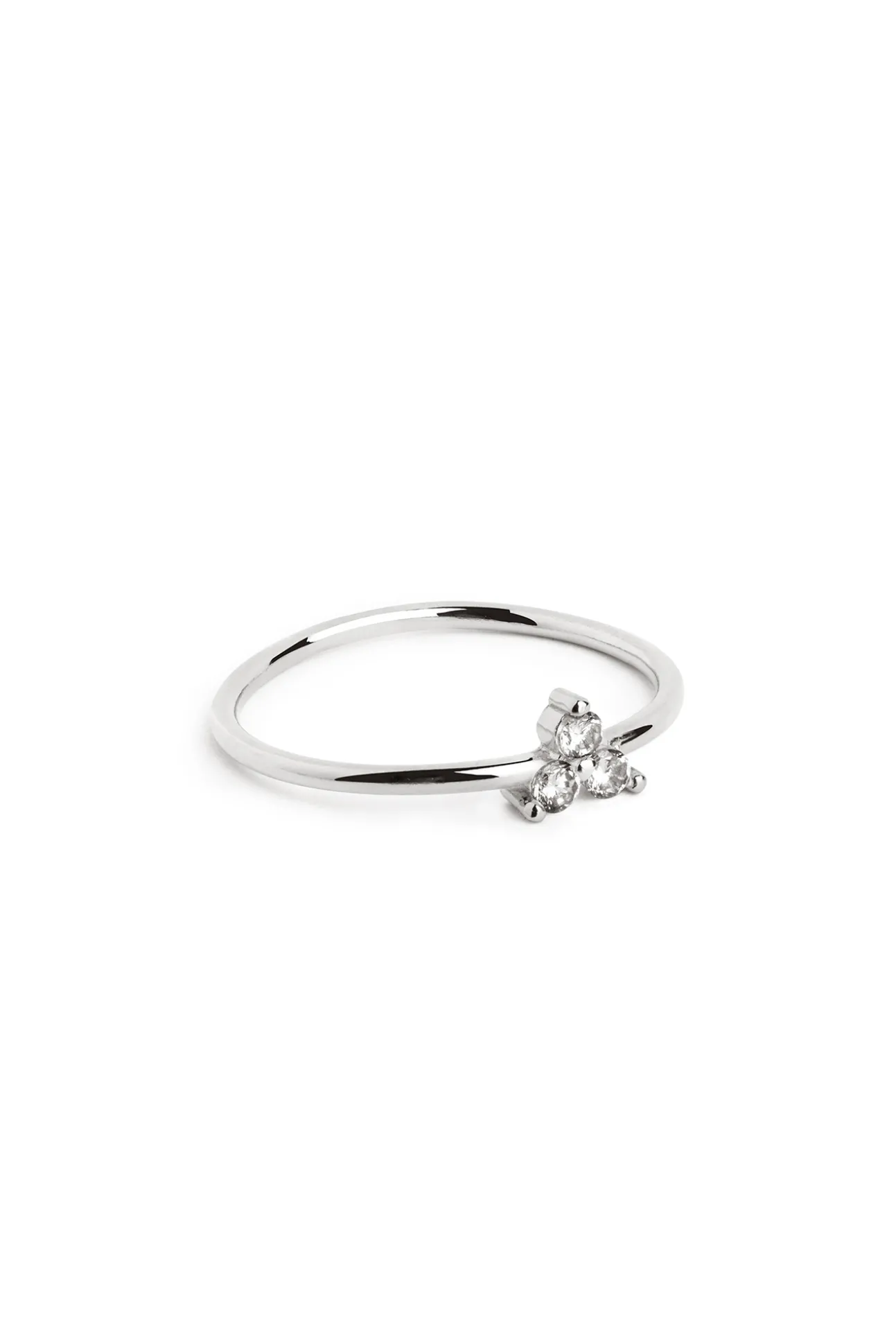 Anillo Trebol Plata