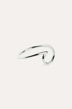 Anillo Wave Plata