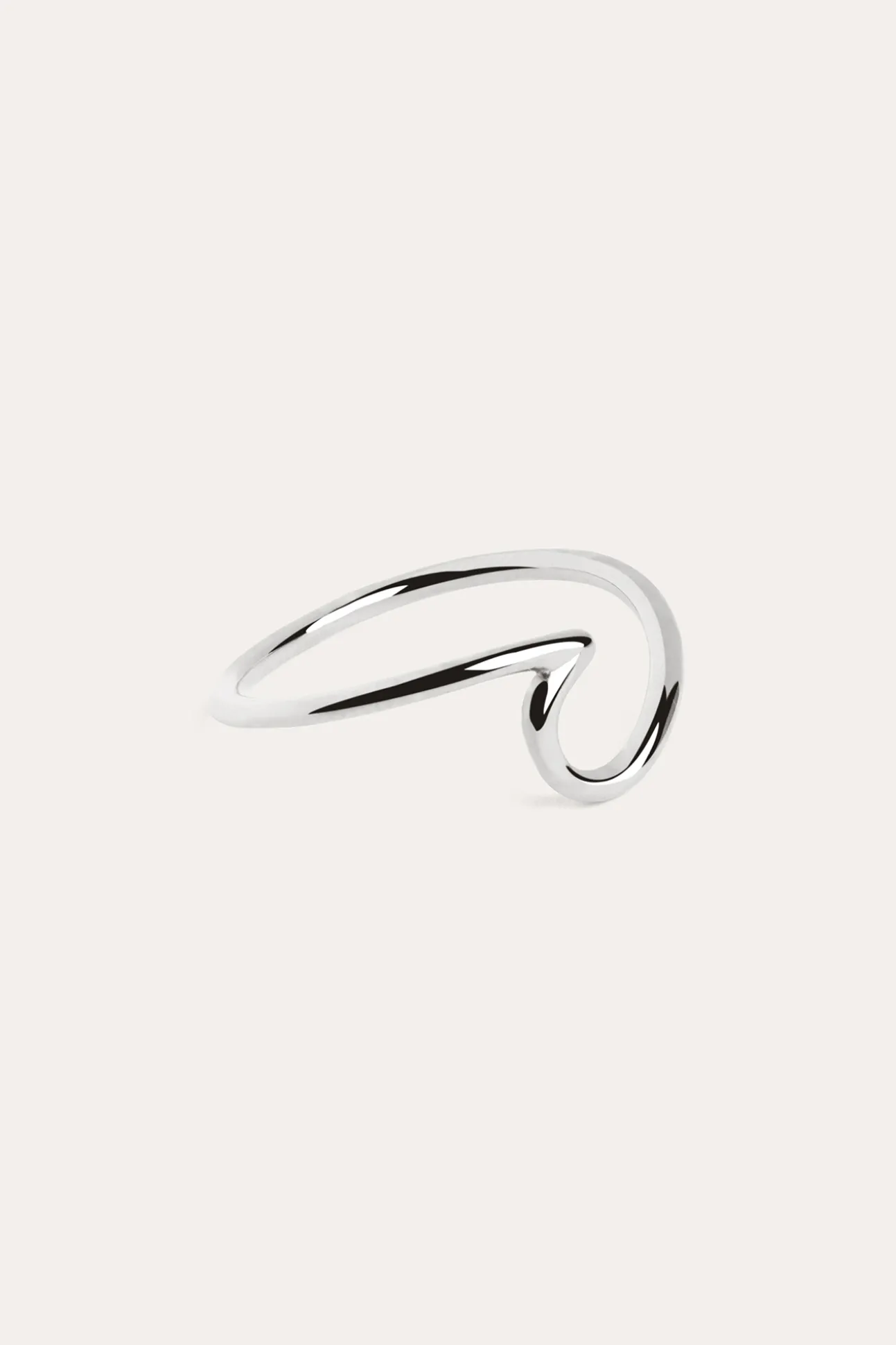 Anillo Wave Plata