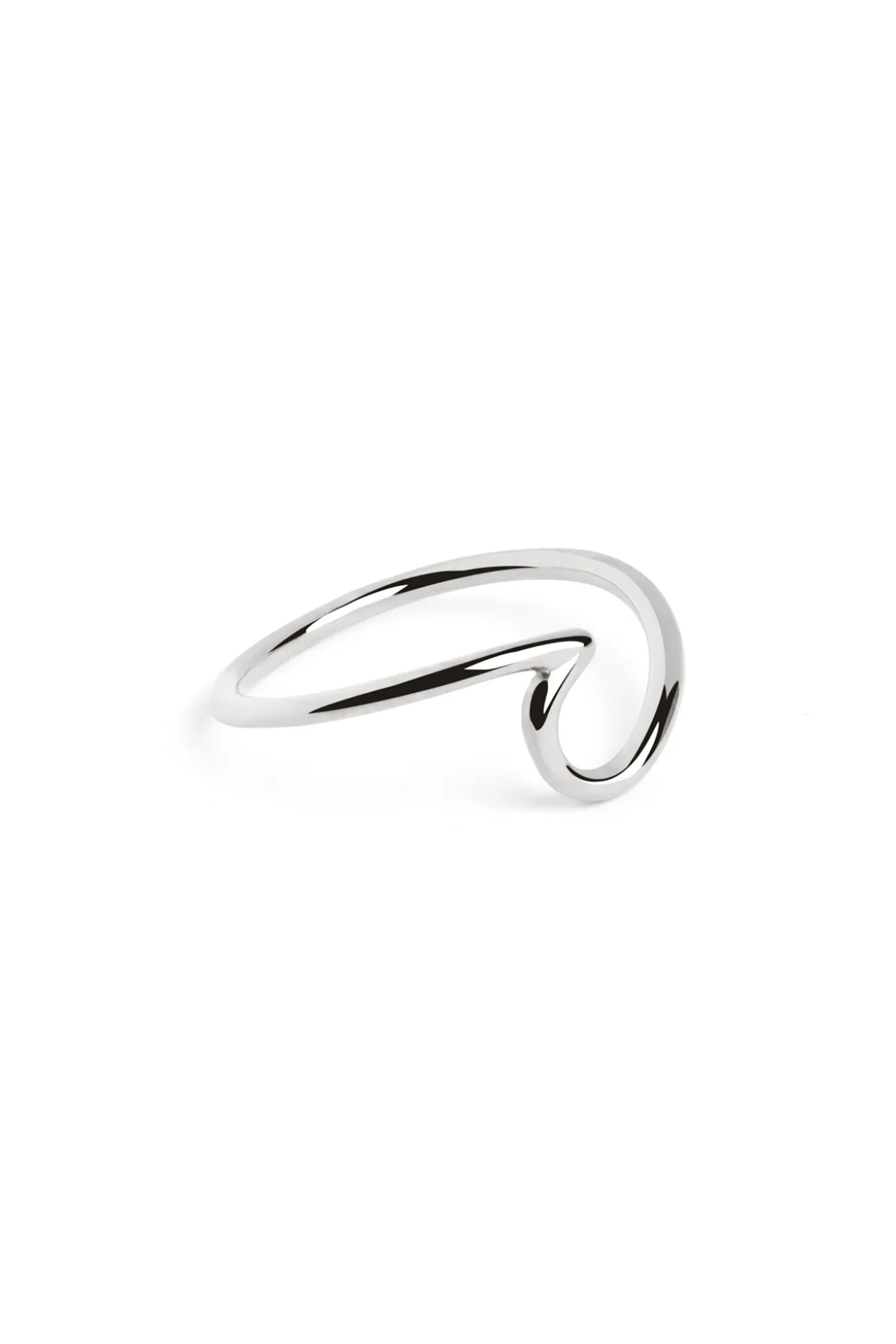 Anillo Wave Plata