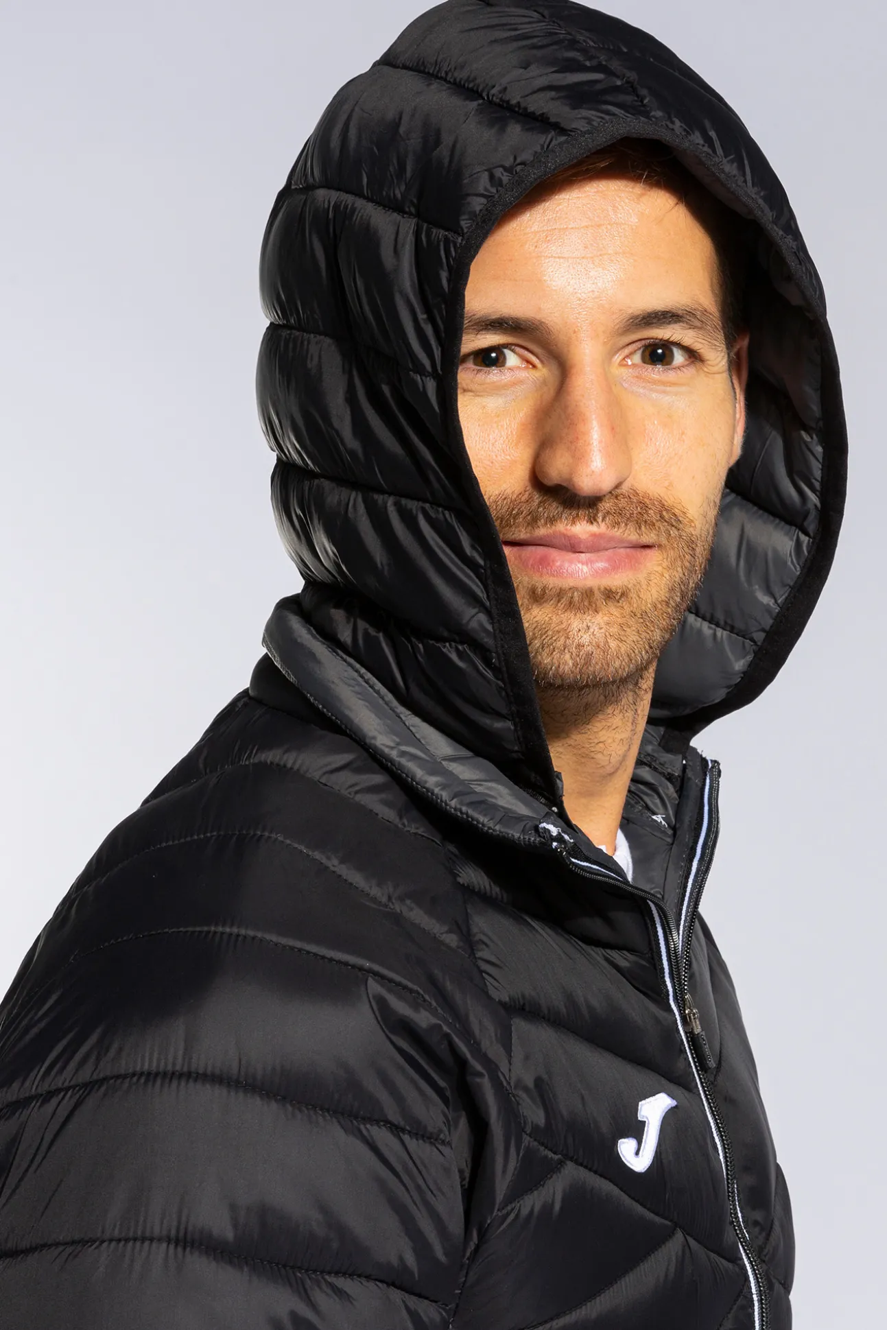 Anorak Urban Negro-Antracita