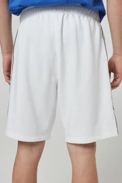 Bermudas De Algodon Y Cinta Con Logotipo