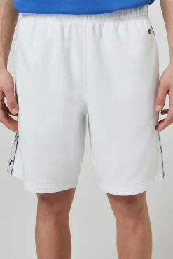 Bermudas De Algodon Y Cinta Con Logotipo
