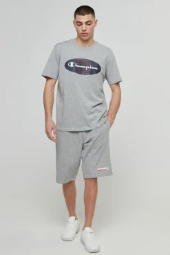 Bermudas De Algodon Y Cinta Con Logotipo