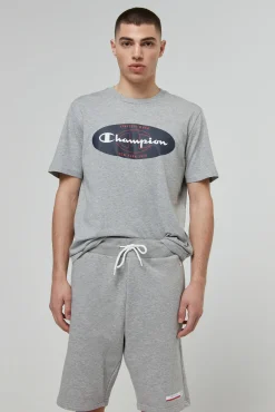 Bermudas De Algodon Y Cinta Con Logotipo