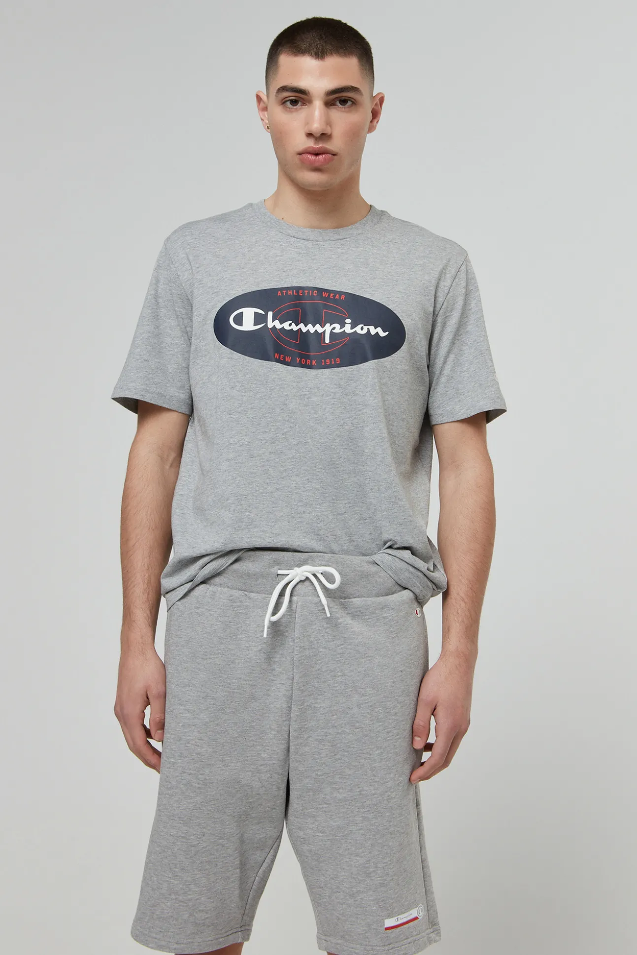 Bermudas De Algodon Y Cinta Con Logotipo