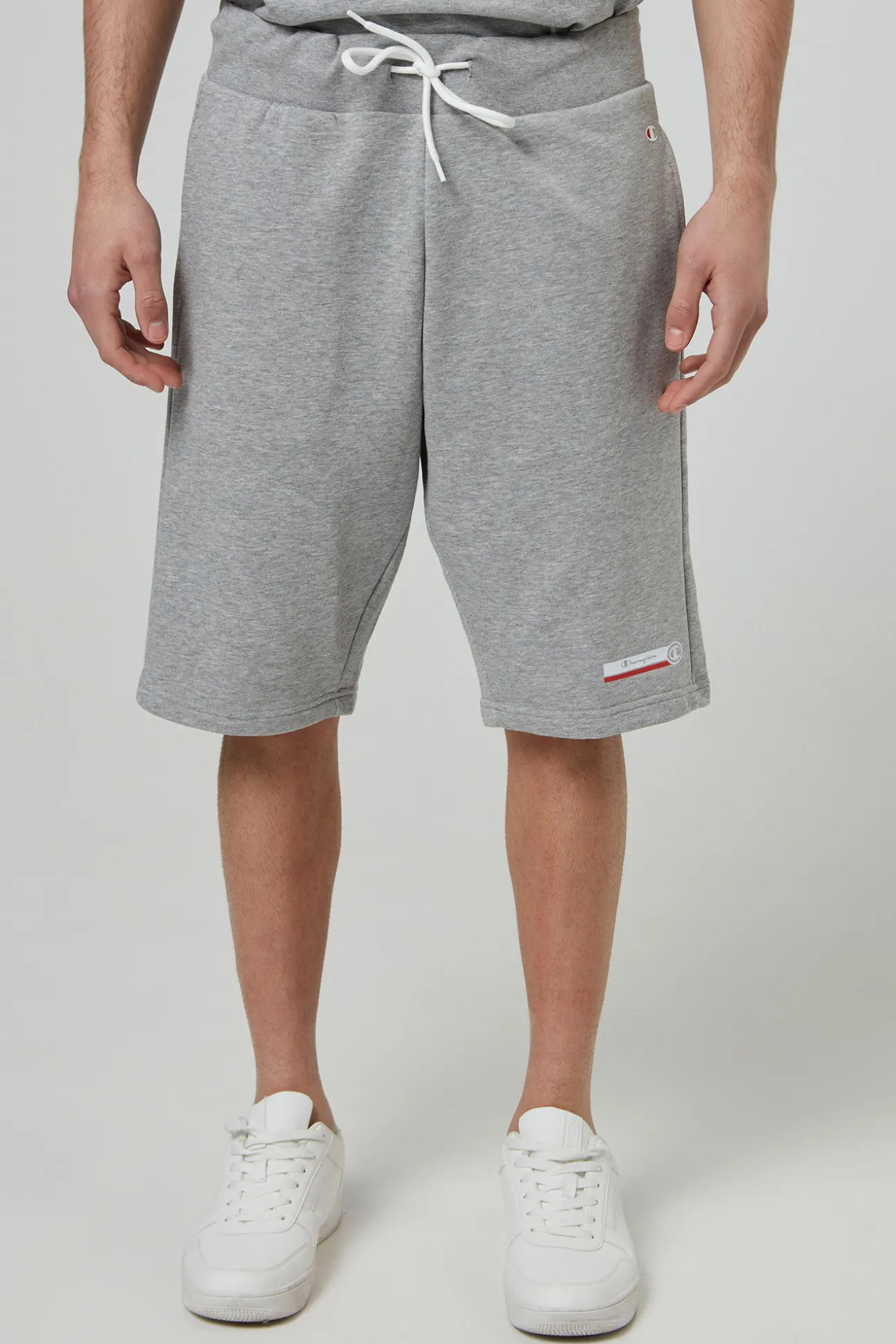 Bermudas De Algodon Y Cinta Con Logotipo