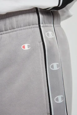 Bermudas De Algodon Y Cinta Con Logotipo