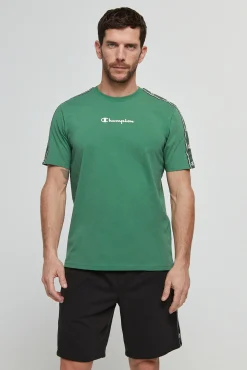 Bermudas De Algodon Y Cinta Con Logotipo