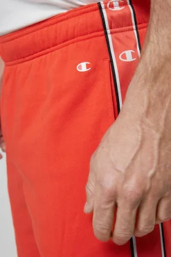 Bermudas De Algodon Y Cinta Con Logotipo