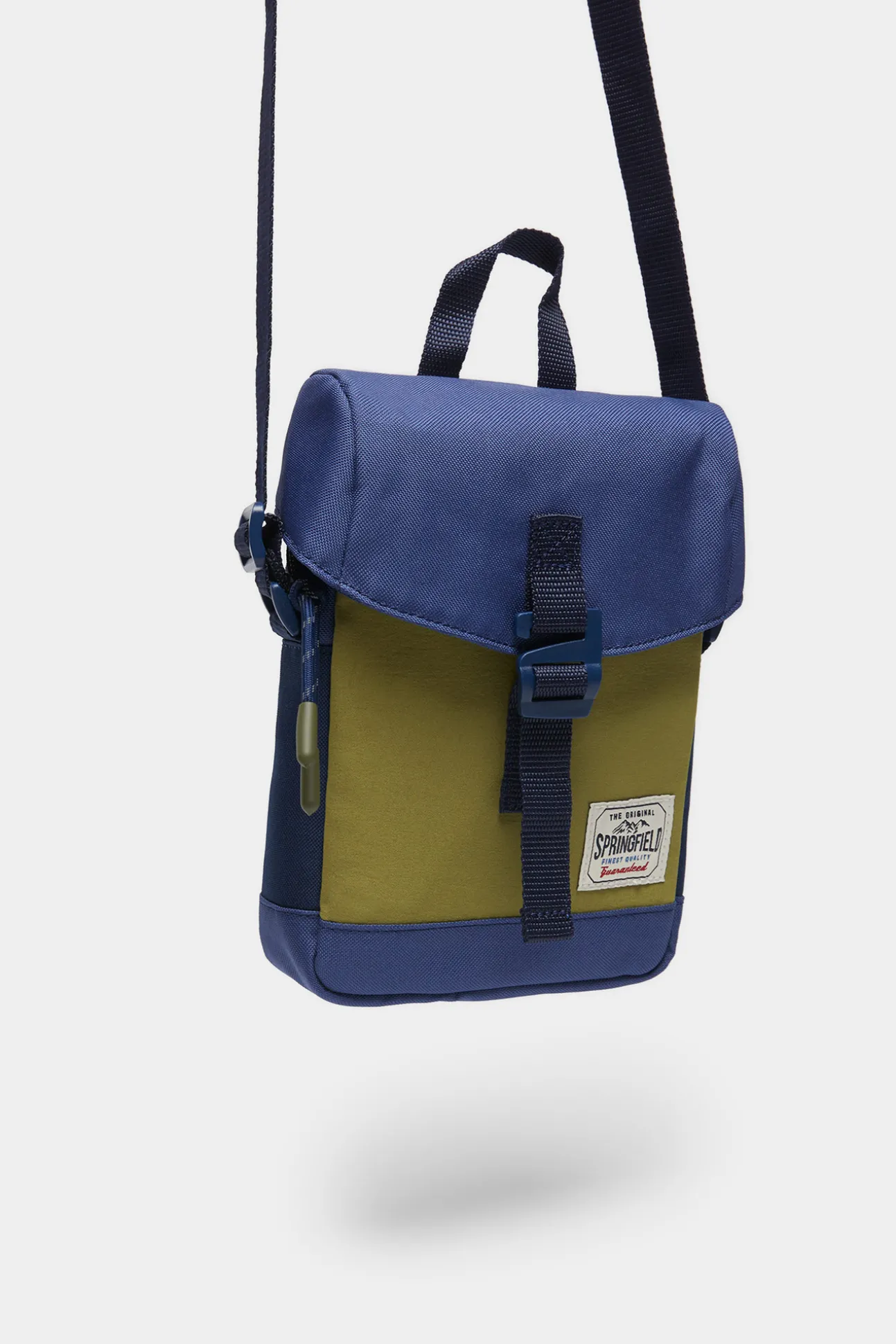 Bolso Cruzado Mediano Bicolor