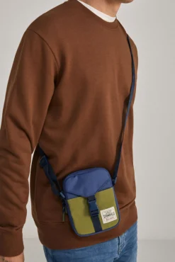 Bolso Cruzado Pequeno Bicolor