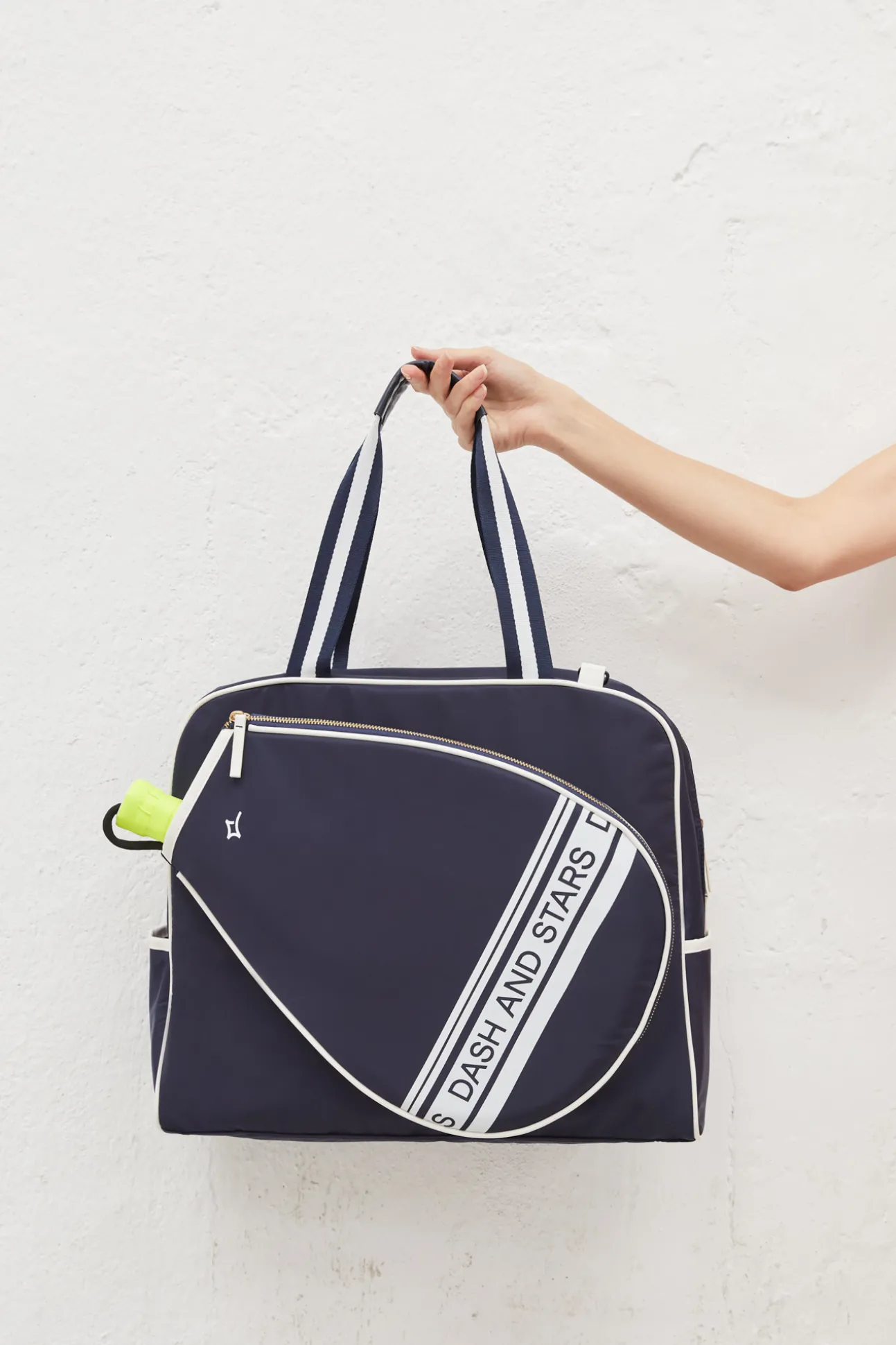 Bolso Padel Efecto Piel Marino