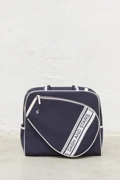 Bolso Padel Efecto Piel Marino