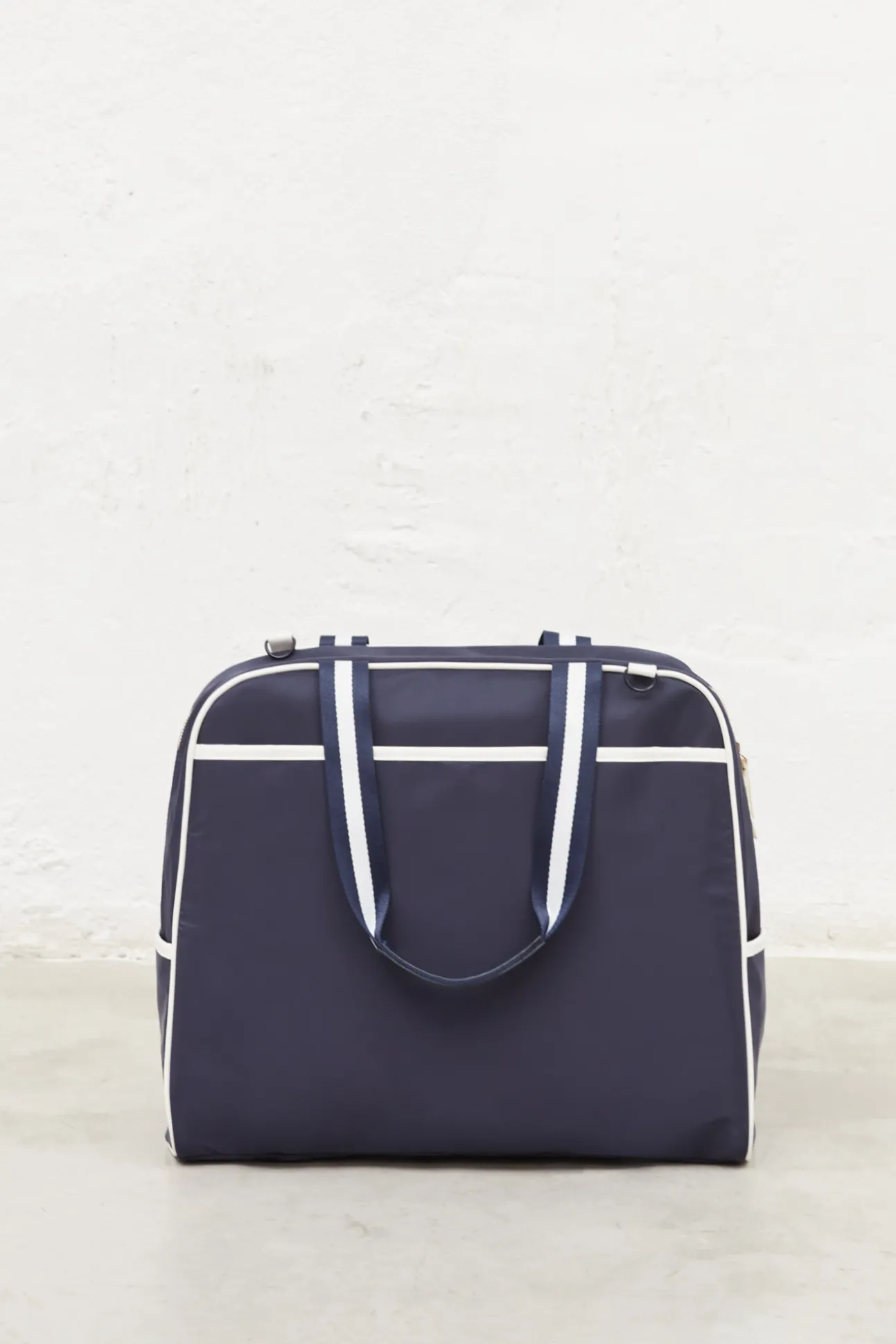 Bolso Padel Efecto Piel Marino