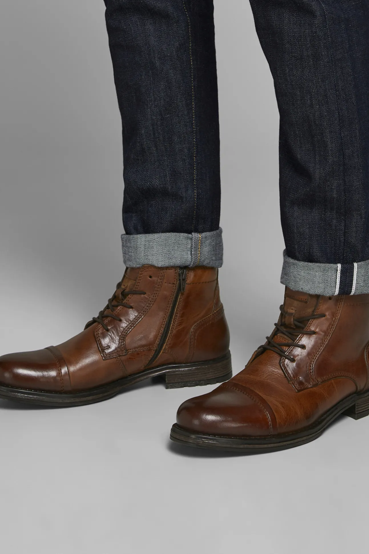 Bota Piel Piso Track