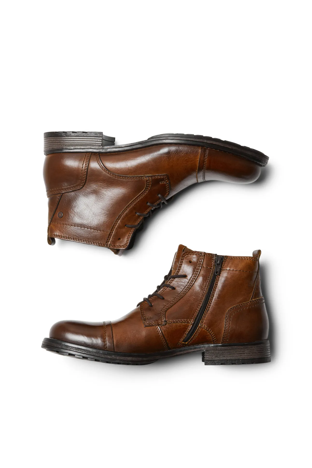 Bota Piel Piso Track