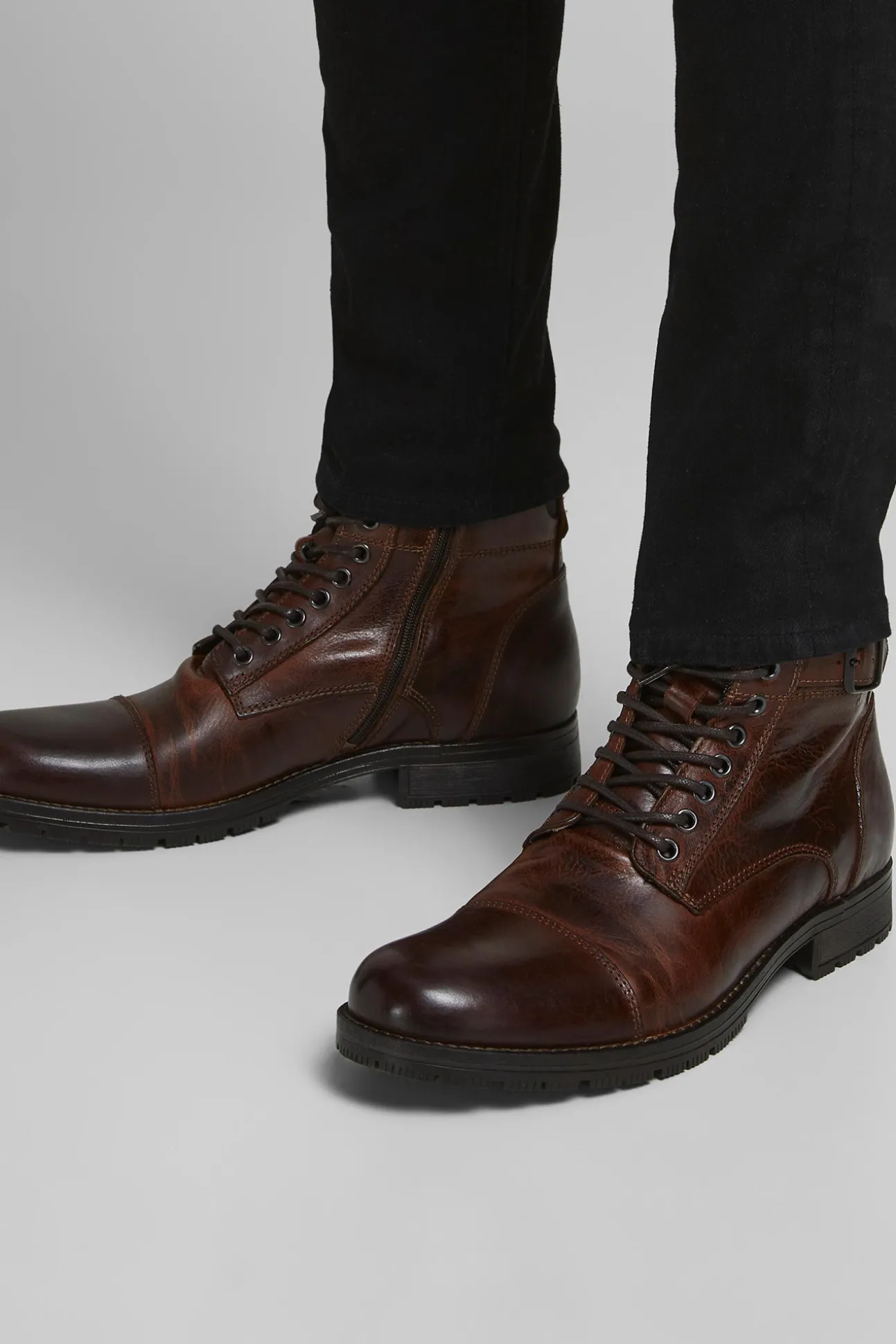 Bota Piel Piso Track