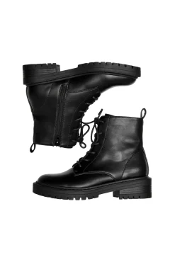 Botin Polipiel Con Cordones