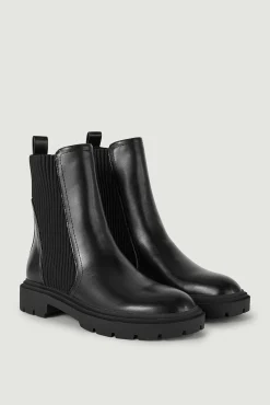 Botines Con Suela Dentada
