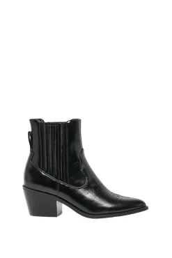 Botines Cowboys En Polipiel