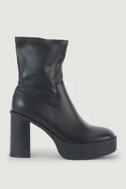 Botines De Plataforma Y Tacon Alto