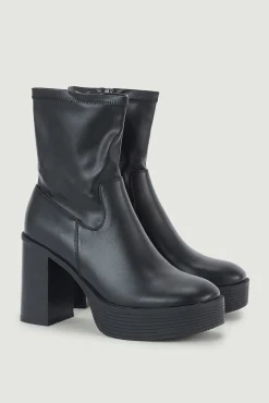Botines De Plataforma Y Tacon Alto