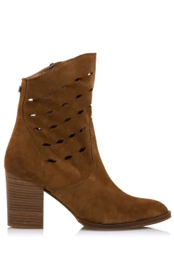 Botines De Tacon Frontier Mustang - Mujer