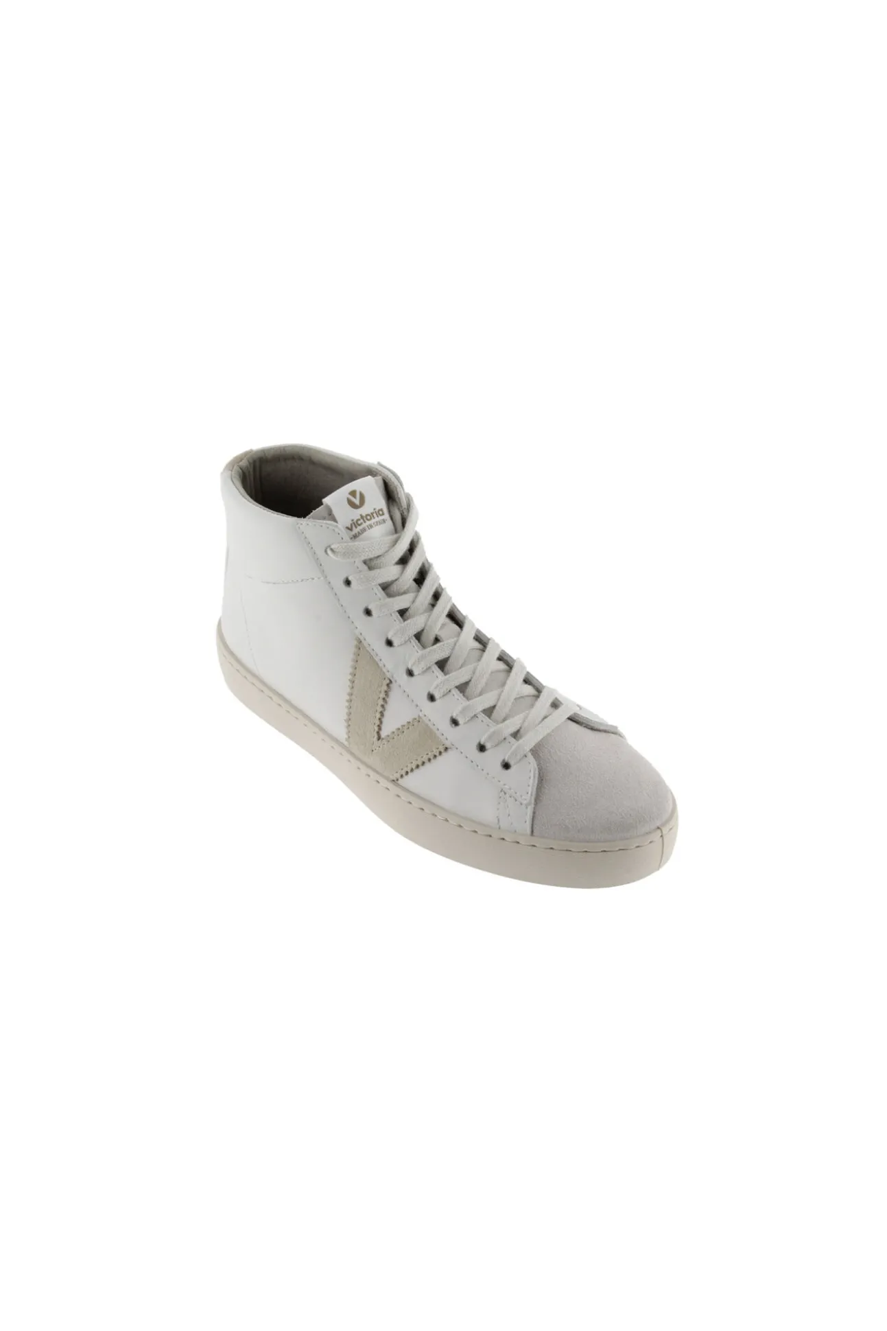 Botines Victoria Piel Y Serraje
