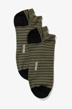 Calcetines Cortos Rayas
