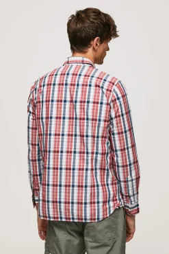 Camisa De Algodon De Cuadros