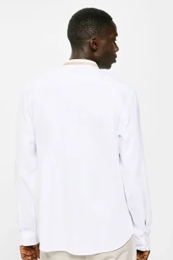 Camisa Dobby Mao
