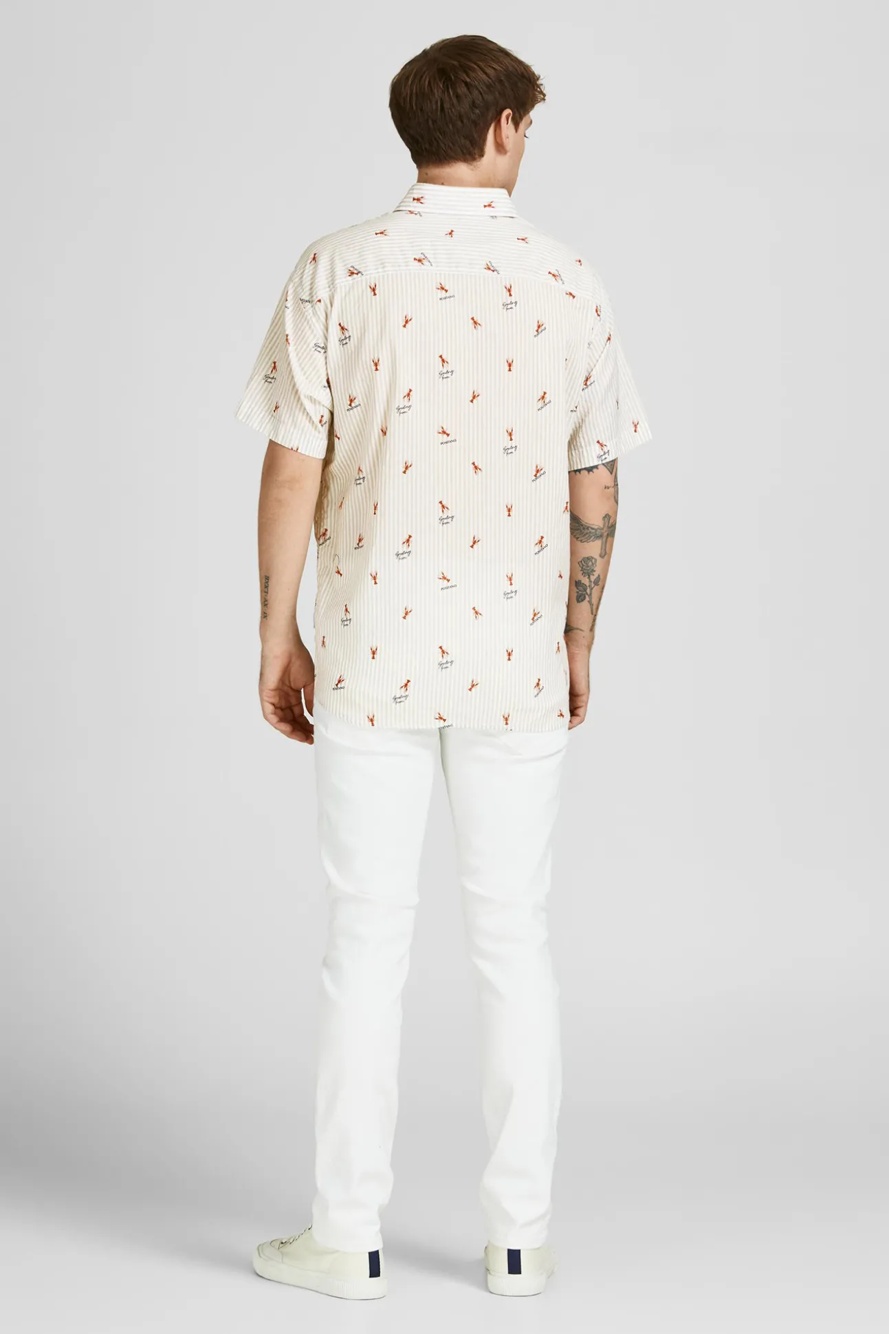 Camisa Estampada Algodon