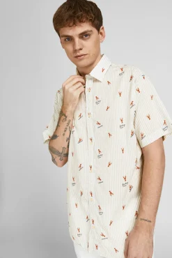 Camisa Estampada Algodon