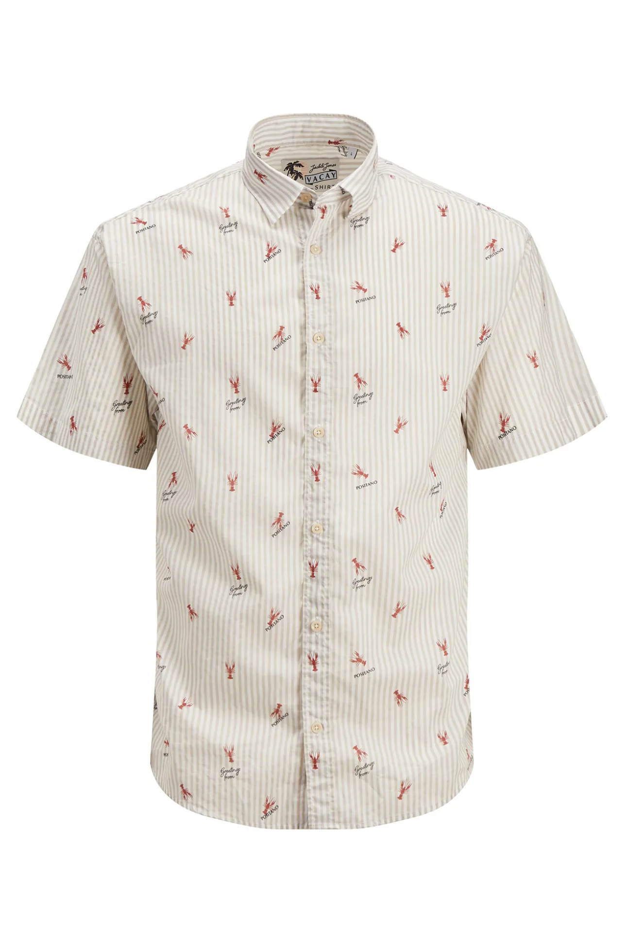 Camisa Estampada Algodon