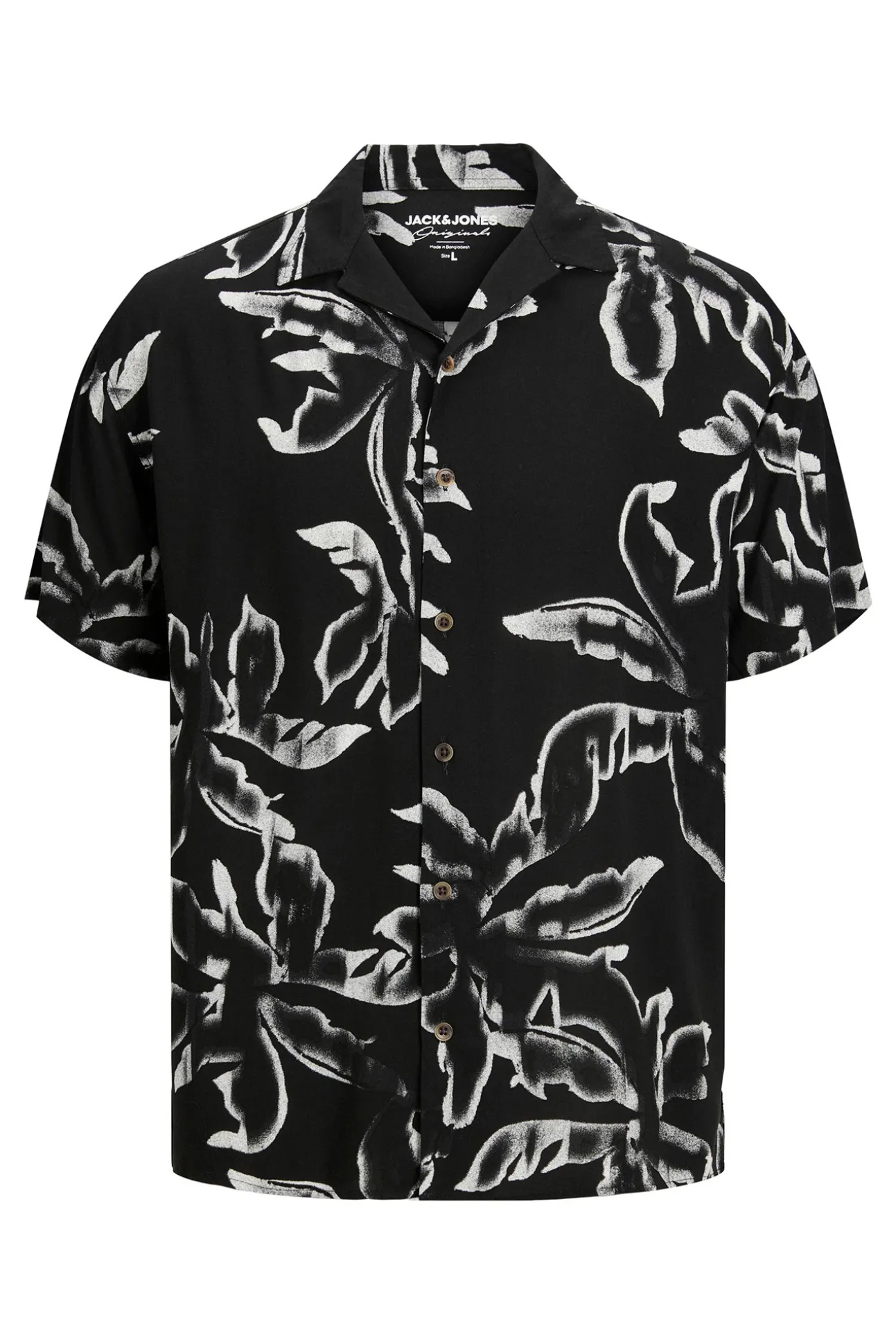Camisa Estampada Manga Corta