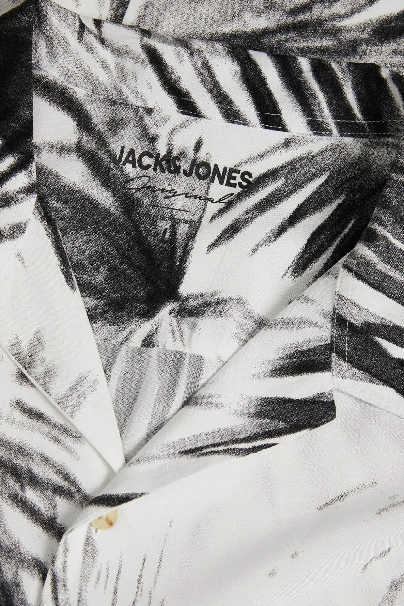 Camisa Estampada Manga Corta