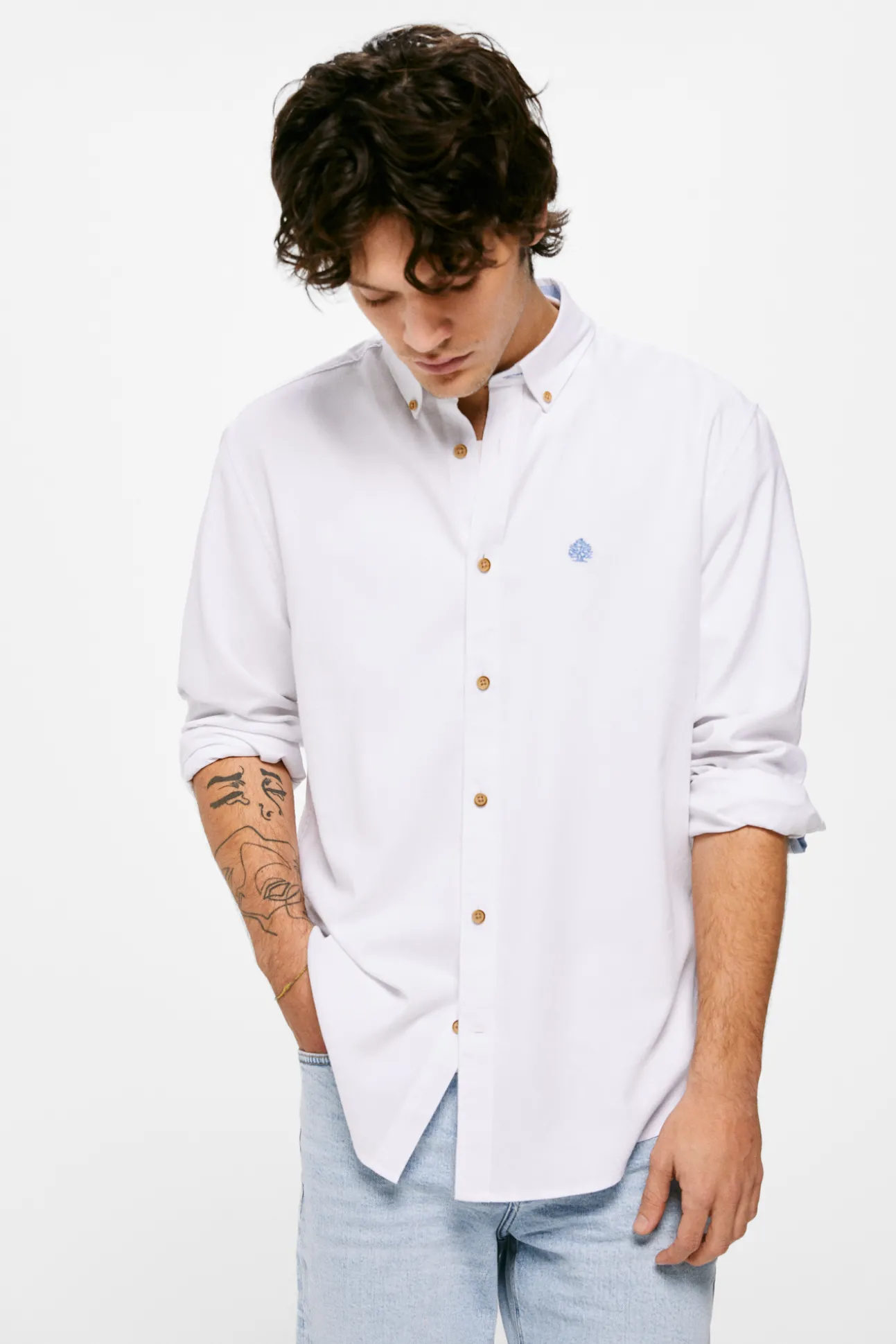 Camisa Estructura Color
