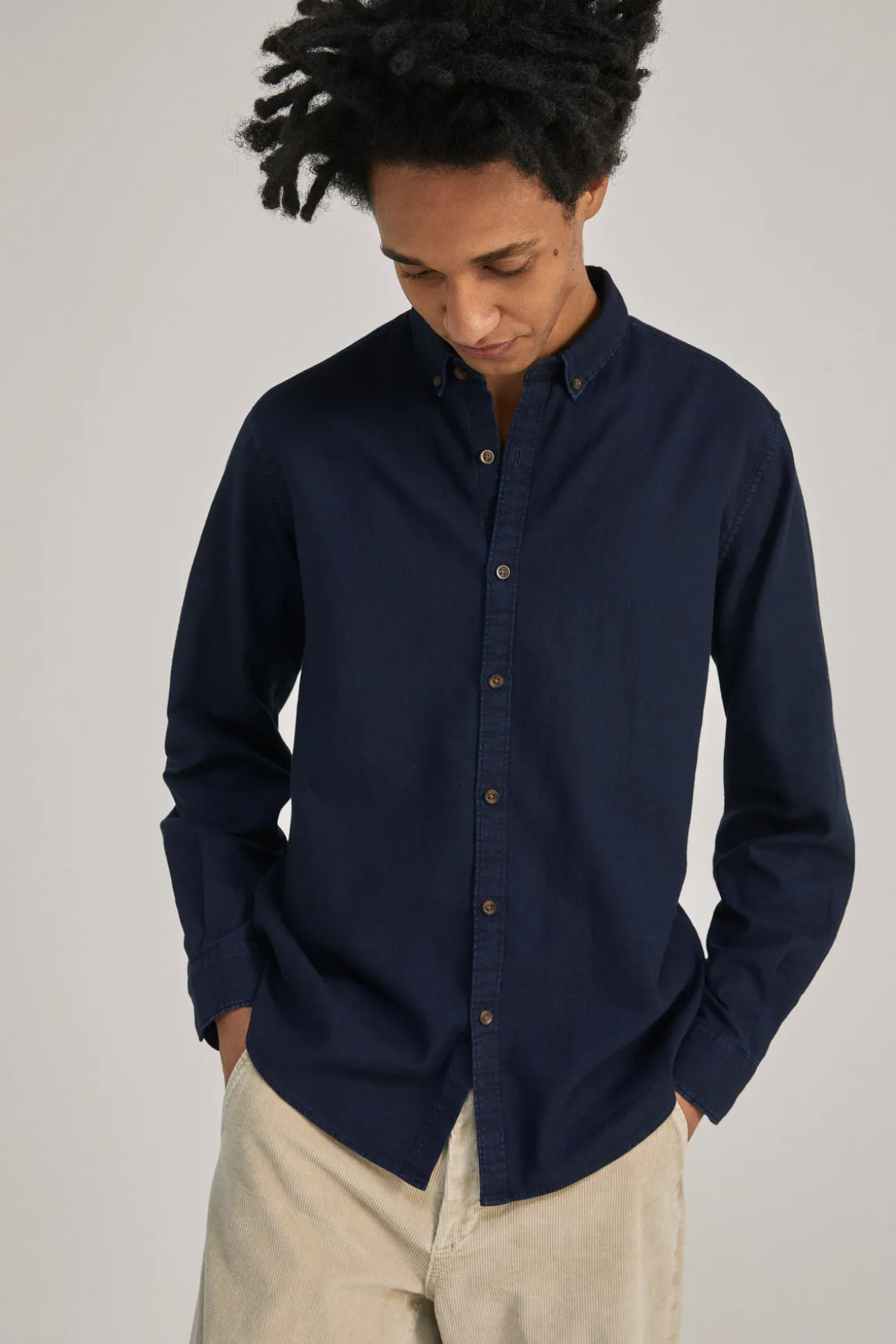 Camisa Estructura Indigo
