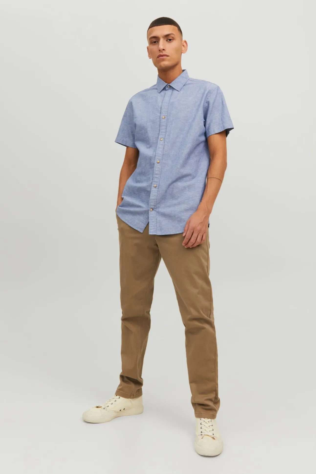 Camisa Linho Slim
