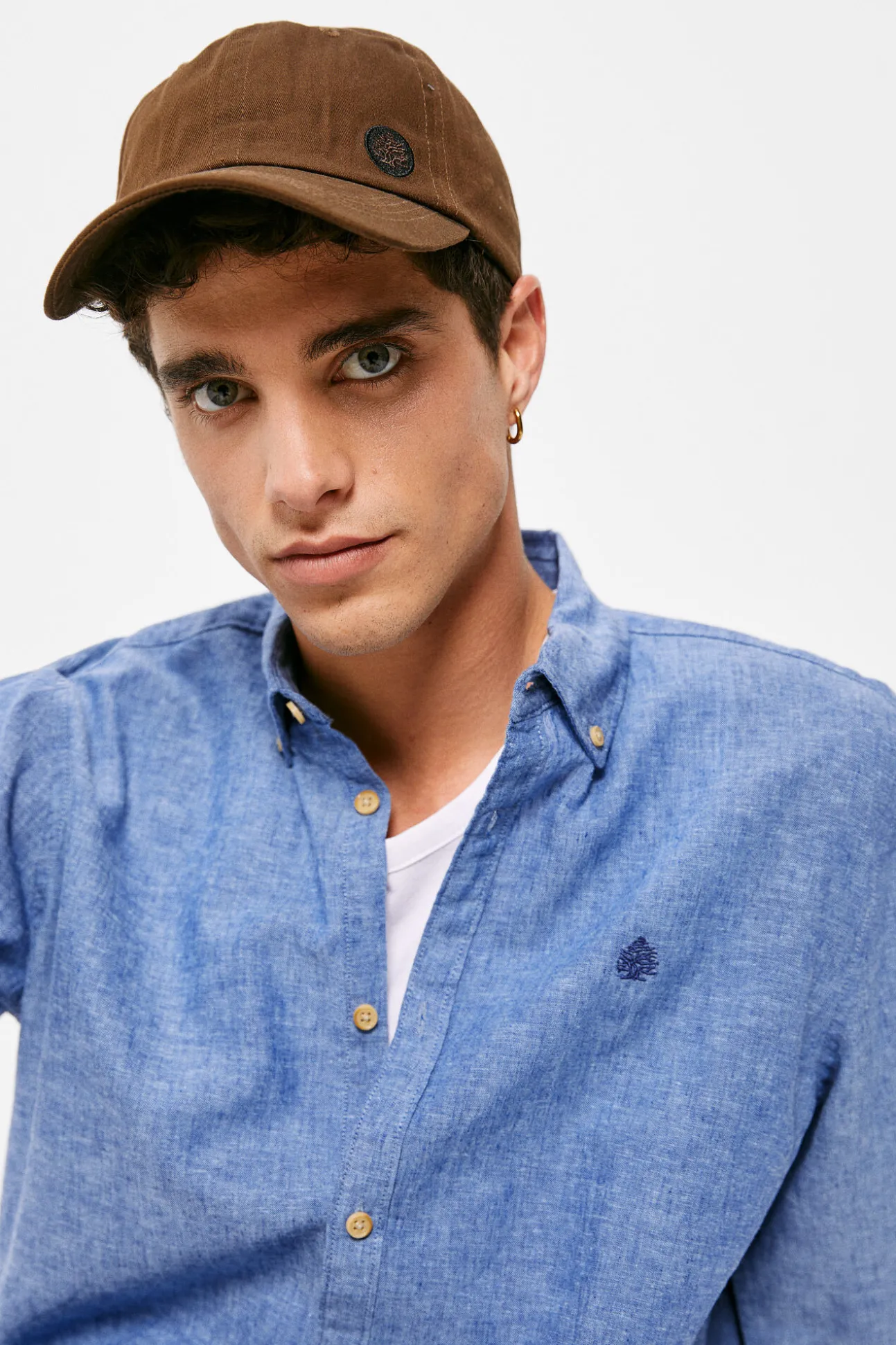 Camisa Lino Color