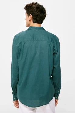 Camisa Lino Color